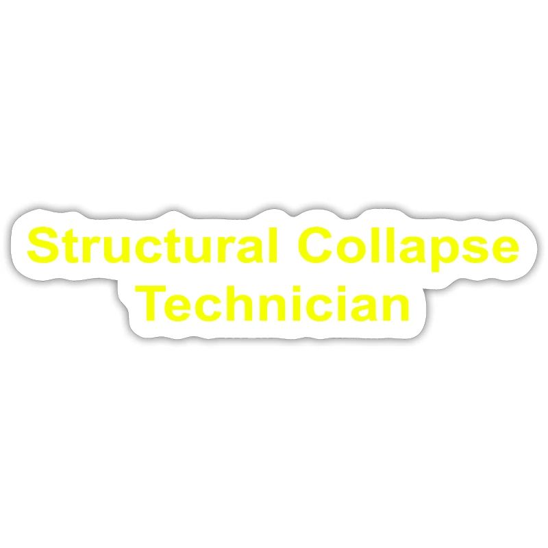 Technicien en effondrement de structures