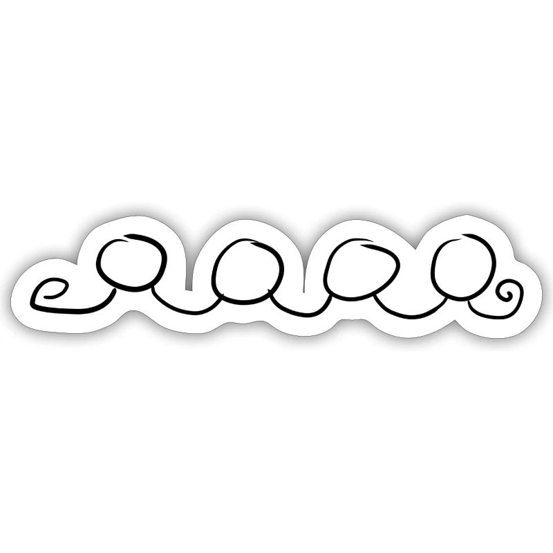 line stroke circles shape