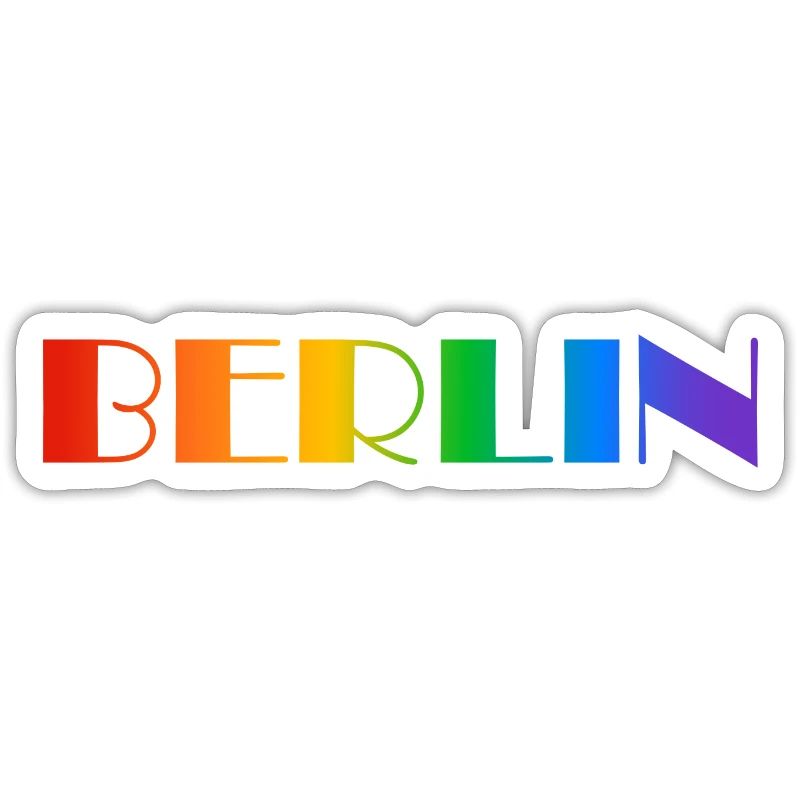 Berlin Rainbow Text