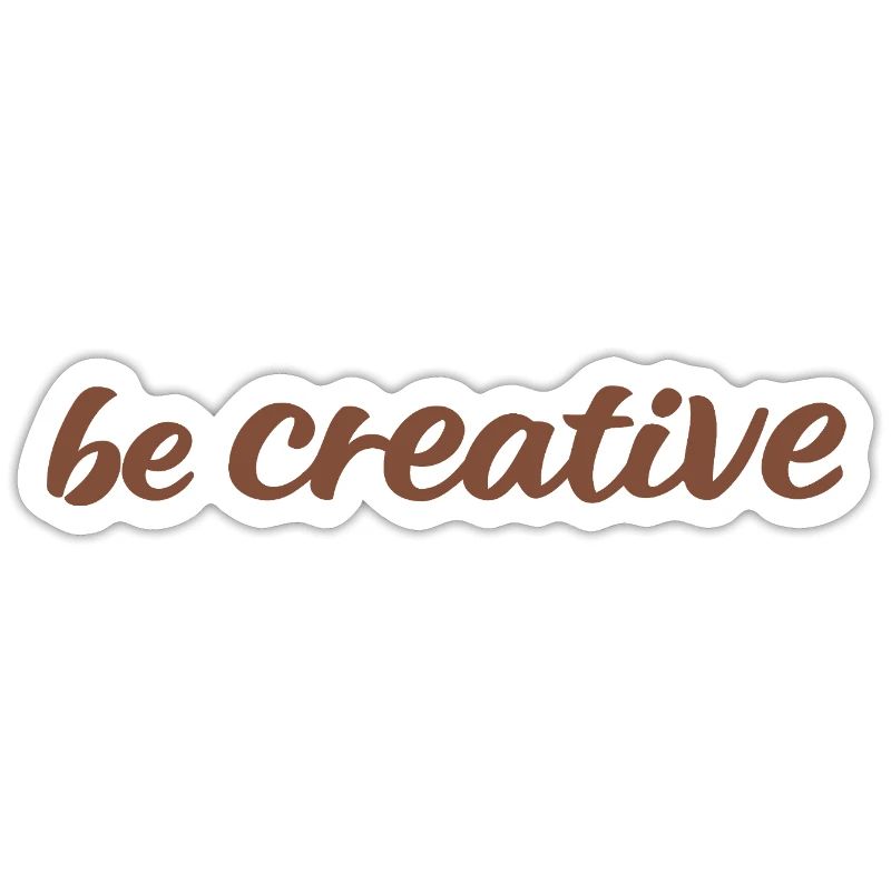 Be Creative Script Marron