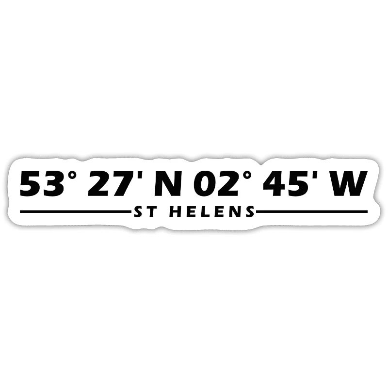 St Helens coordinates