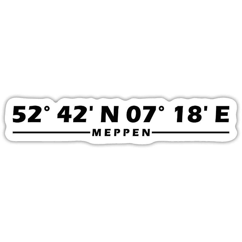Meppen Coordinates