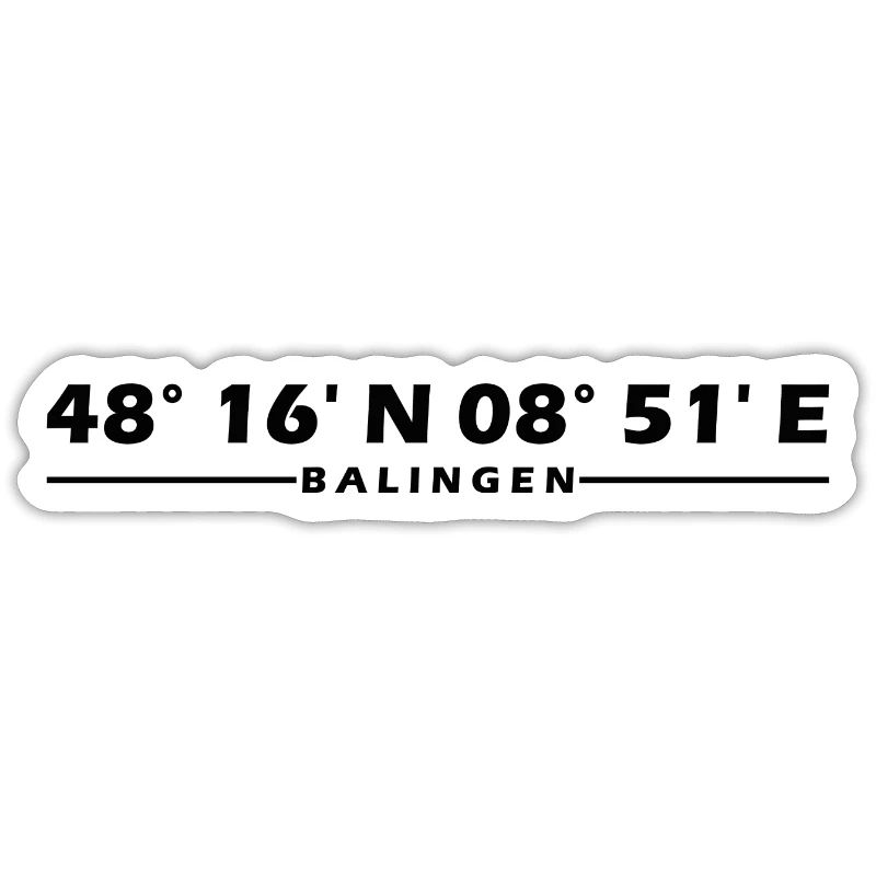 Balingen coordinates