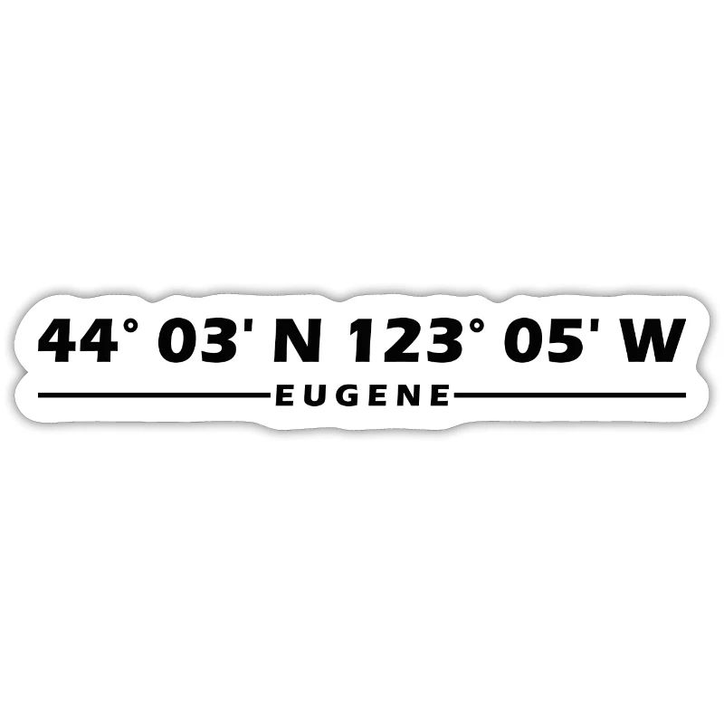 Eugene Coordinates