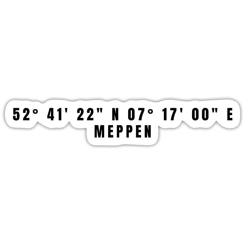 Meppen, Lower Saxony Coordinates
