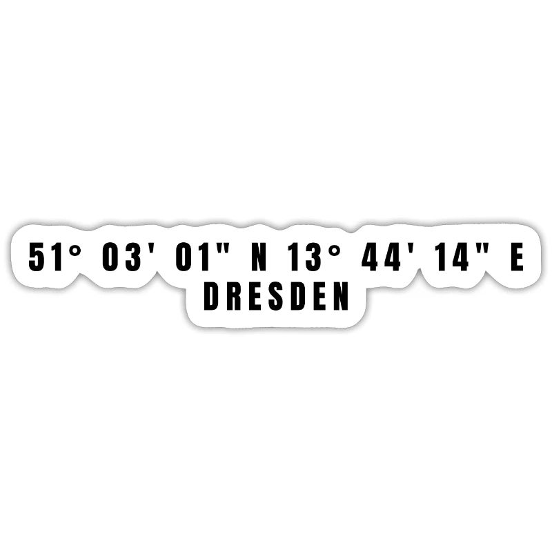 Dresden Saxony Coordinates