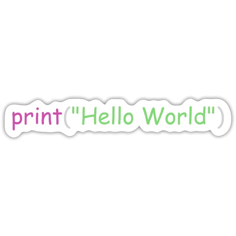 Hello World Programmierung Python C ++ C #