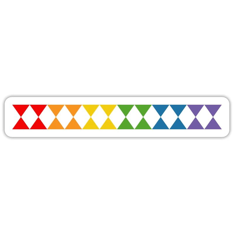 Rainbow triangles