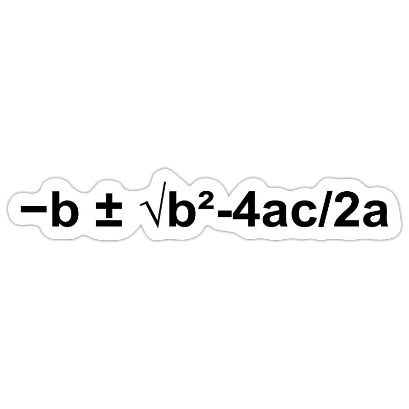 Quadratic Formula Math Mathematical Physics