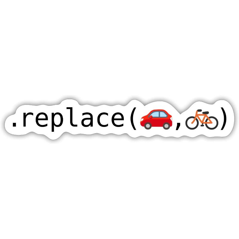 Replace cars with bikes; Python edition