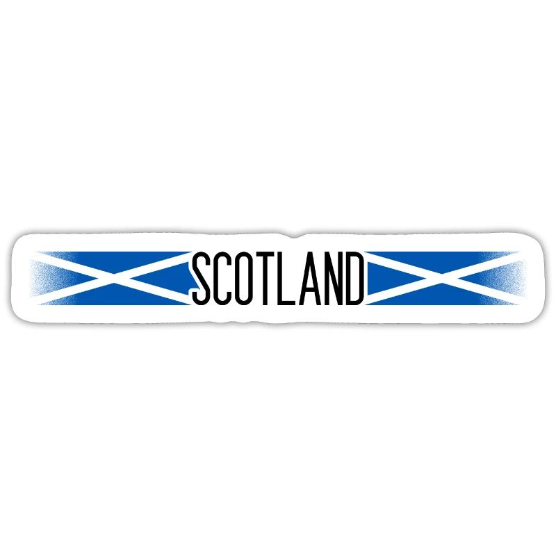 Ecosse Drapeau / bannière 005 conceptions rondes