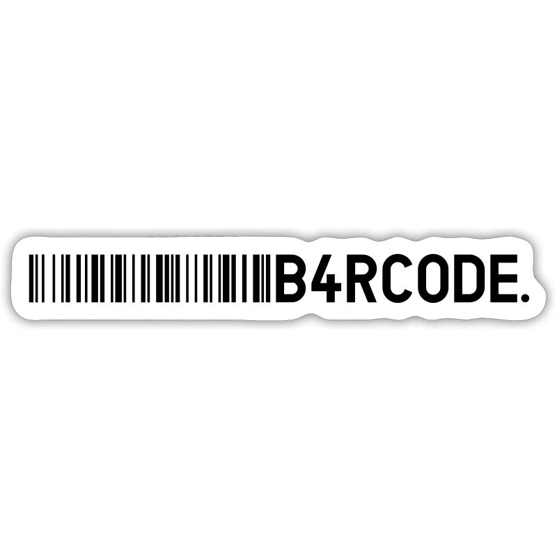 B4RCODE. Line black