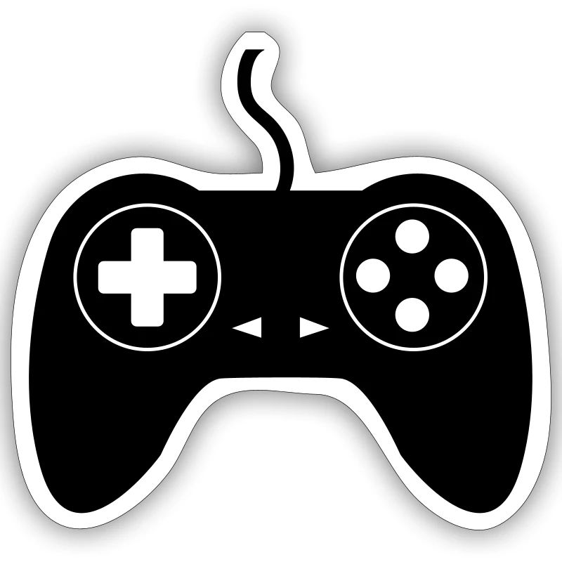 Joystick gamepad gamble game controller nerd geek