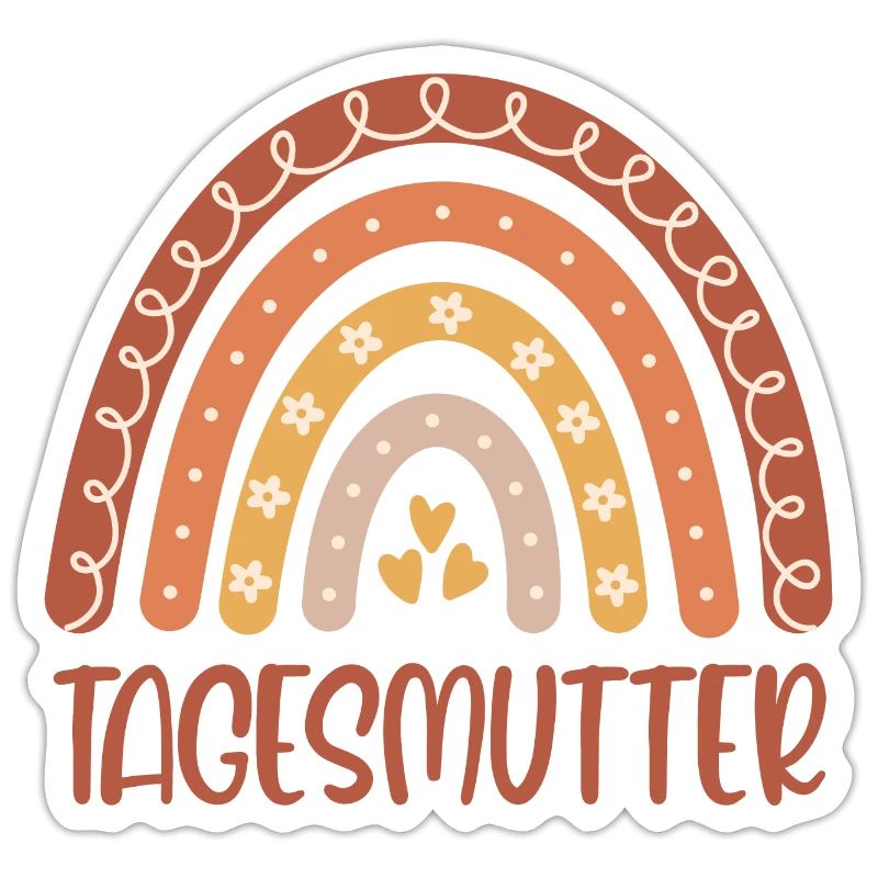 Tagesmutter Boho Regenbogen