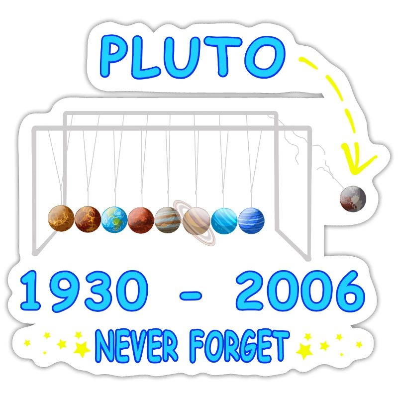 Never Forget Pluto Lustiges Planet Pluto