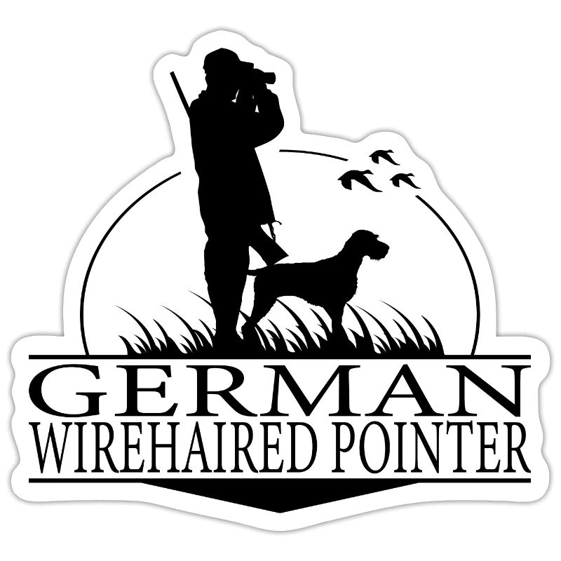 GERMAN WIREHAIRED POINTER Jagdhunde Jäger Wilsigns