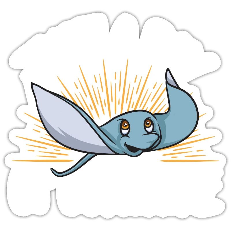 Stingrays, manta rays, ocean rays, rays