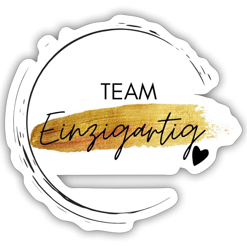 Team Einzigartig - positives Denken - Affirmation