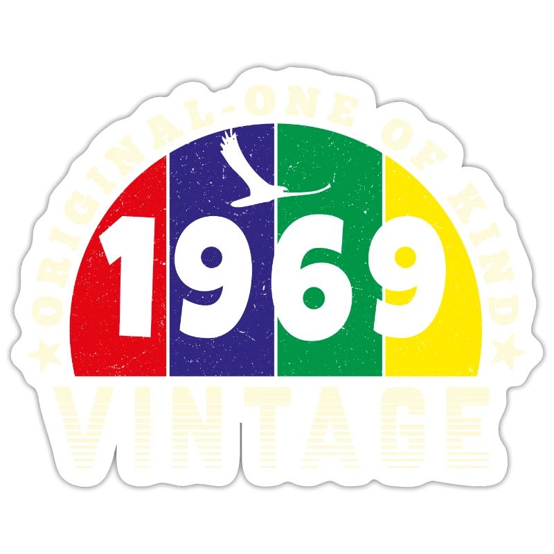 Vintage 1969 Retro - Bursdag