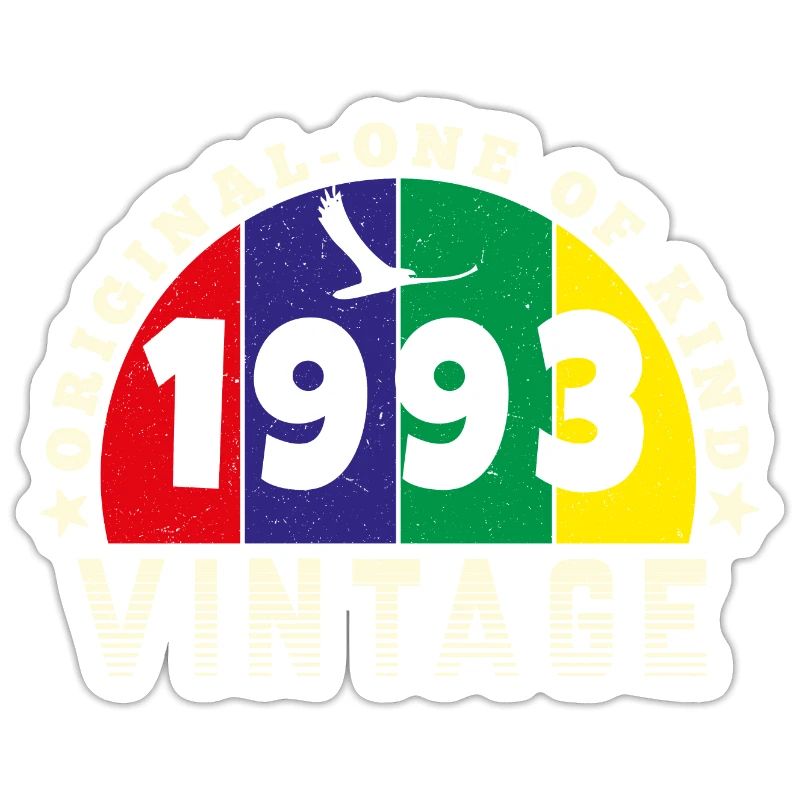 Vintage 1993 Retro - Bursdag