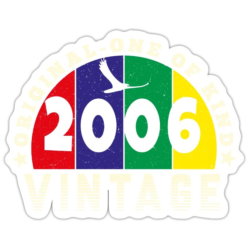 Vintage 2006 Retro - Bursdag