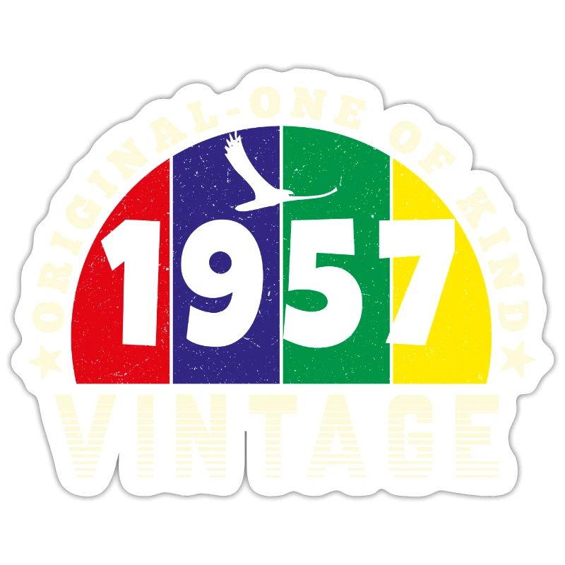 Vintage 1957 Retro - Bursdag