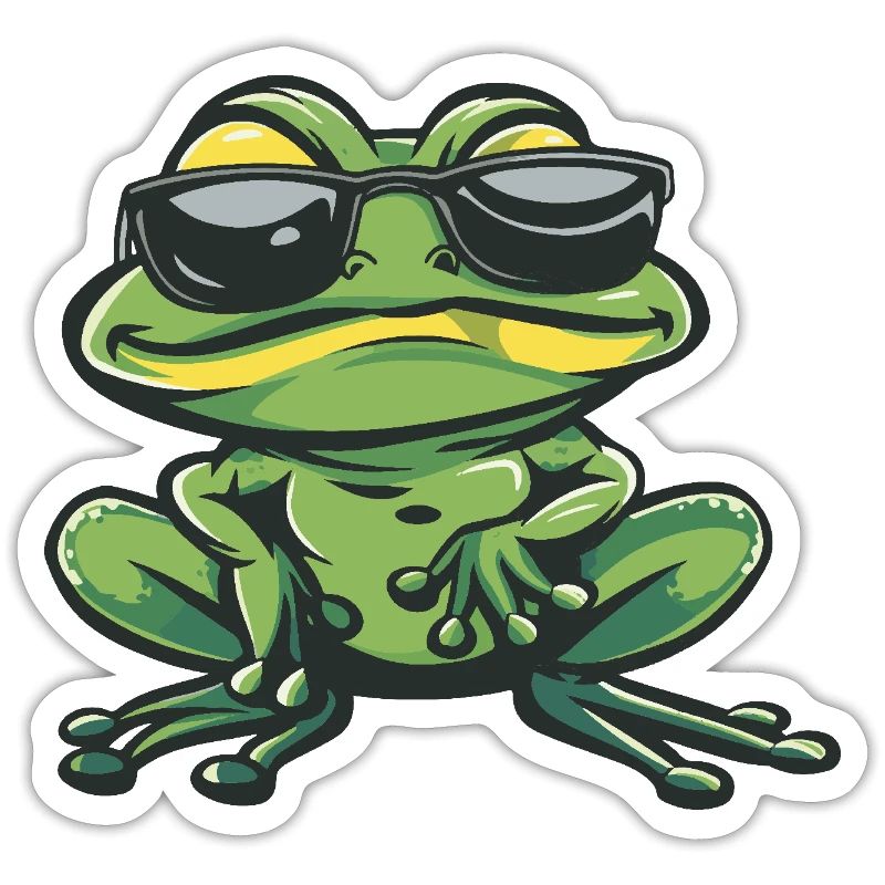 Frog Cool Comic