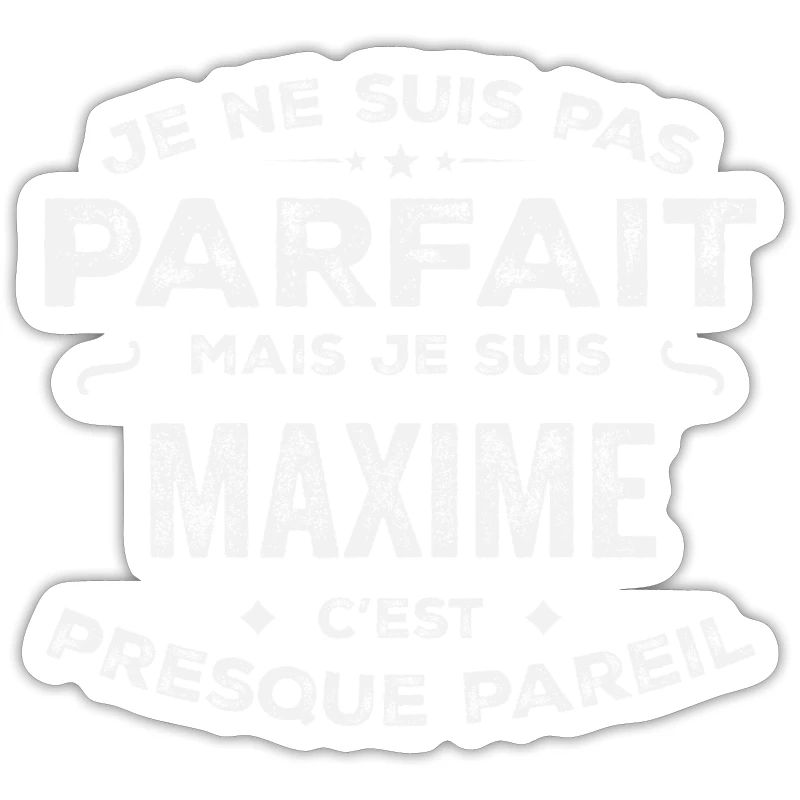Maxime Ein Vorname, eine Geschichte, eine Persönlichkeit
