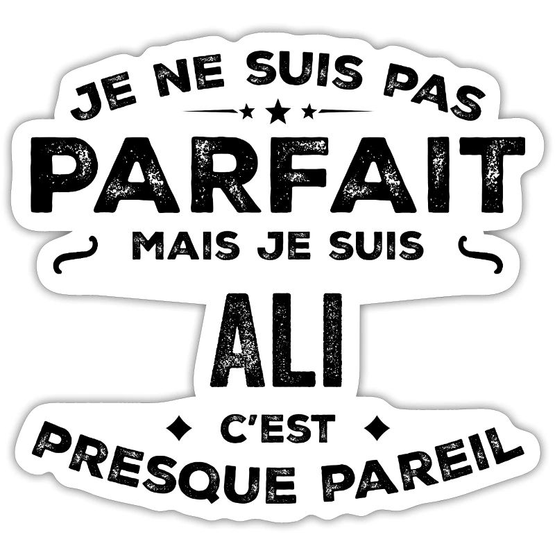 Ali – ein lustiger und stolzer Vorname, Legende