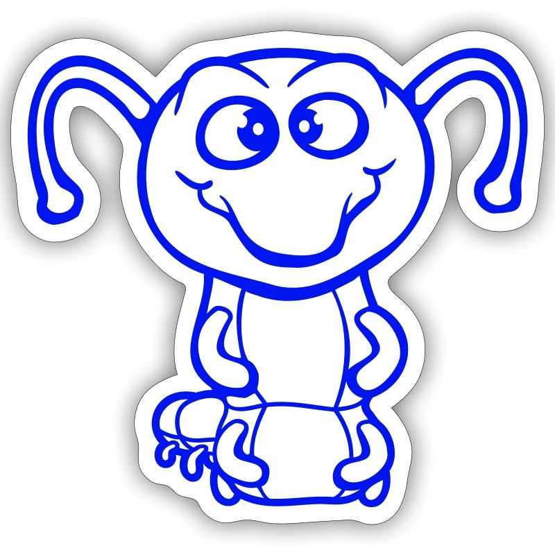 Chenille douce douce petits sourires amicale heureuse