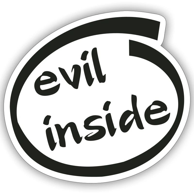 Evil Inside Ring Graphic