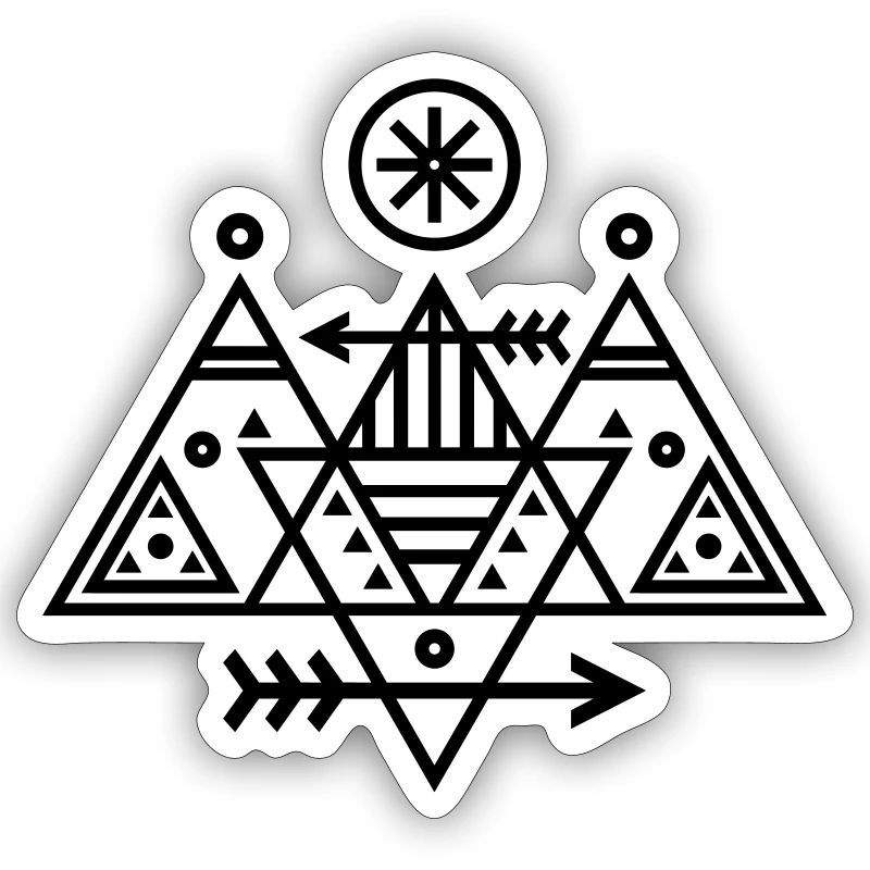 Triangle Pattern (arrows) 01