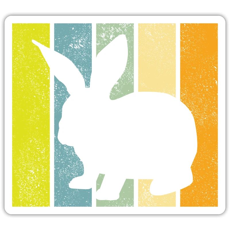 Rabbit Retro Rabbit Easter Gift