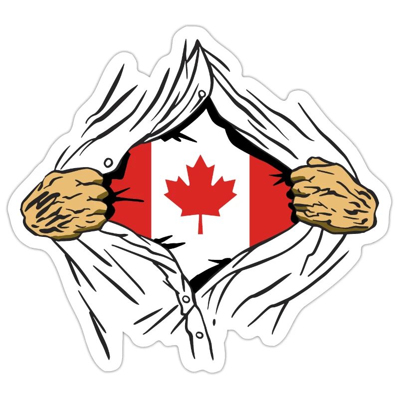 Drapeau du Canada Feuille d’érable Drapeau canadien Canada
