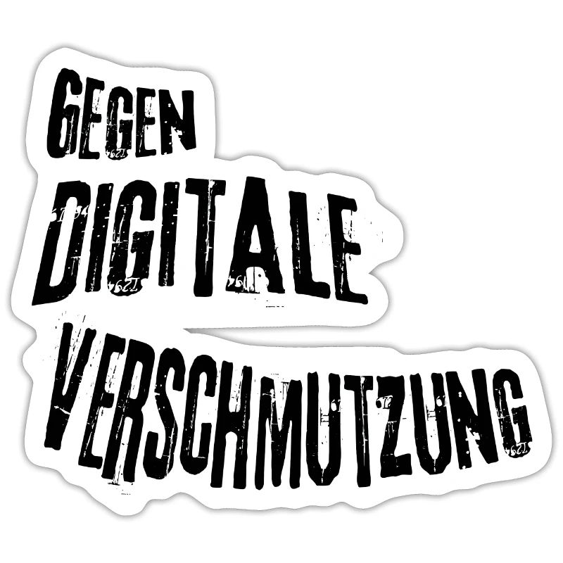 Against digital pollution