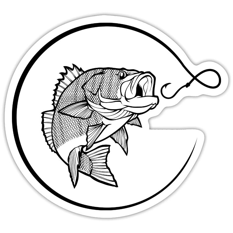 Pêche Poisson Pêcheur Cadeau Idée Hameçon