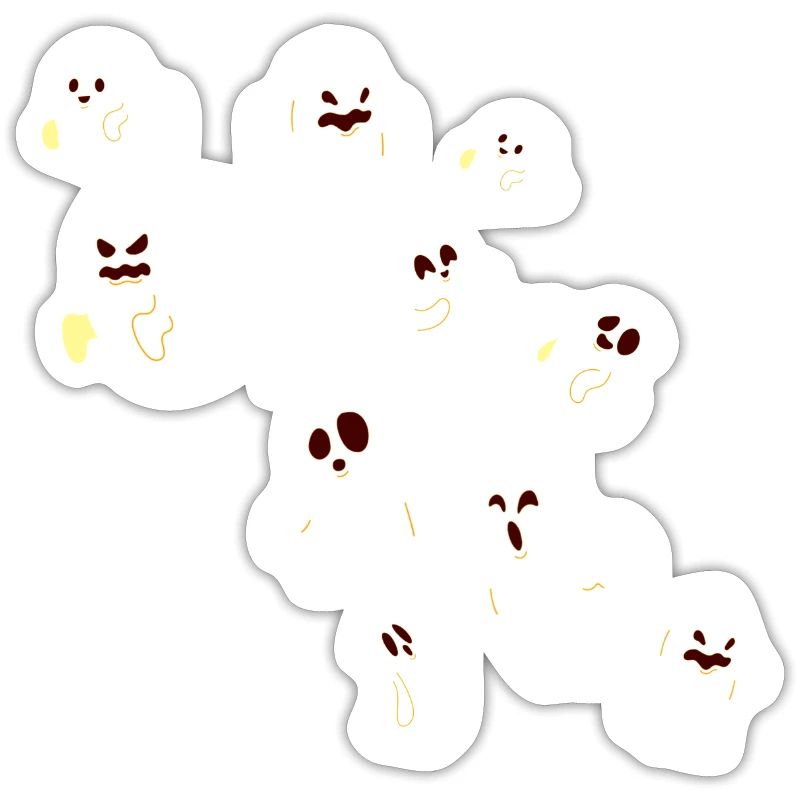 ghosts, ghosts, ghost, ghost, carnival