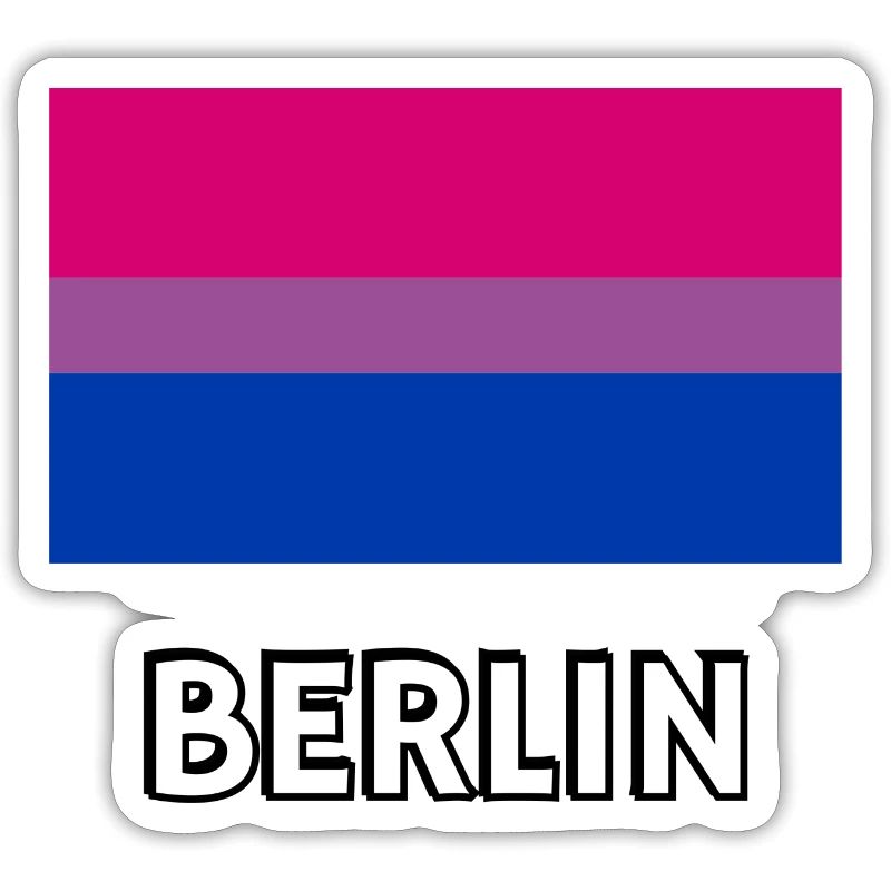 Drapeau de la Bi Pride Berlin