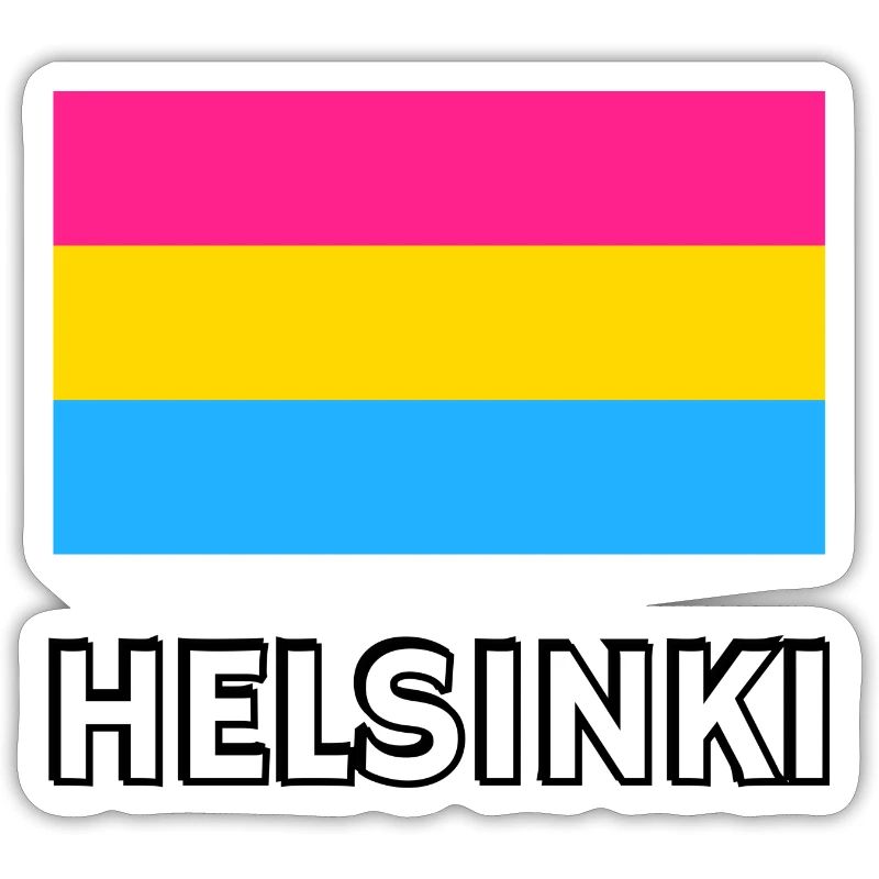Pan Pride Drapeau Helsinki