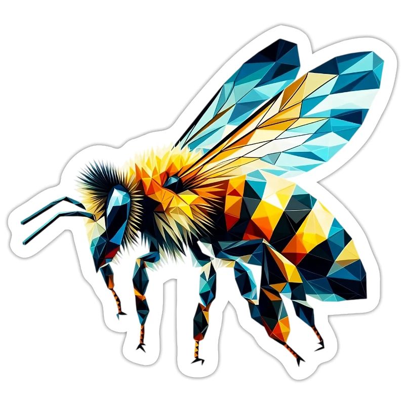 Abeille polygonale