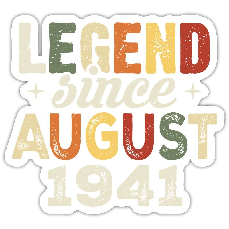 August 1941 Anniversary August 1941 - August 1941