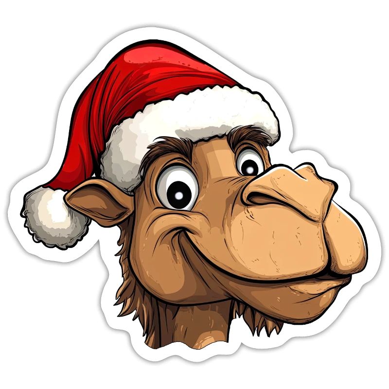 Kamel Weihnachtsmann