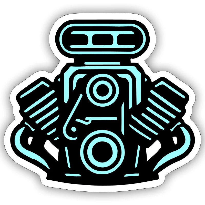 Engine Car Symbol Tuning