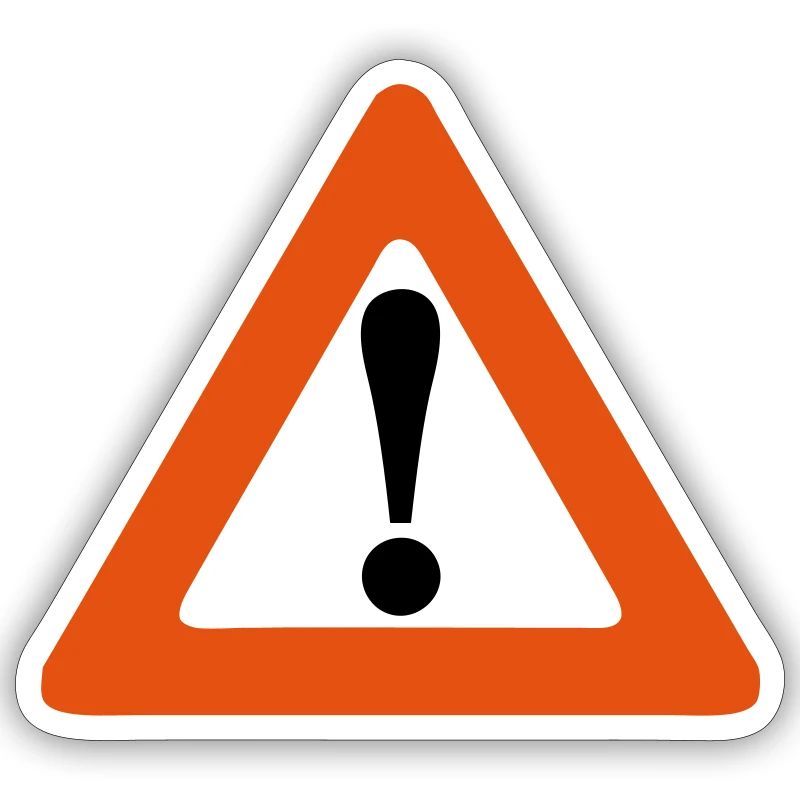 danger panel icon exclamation triangle