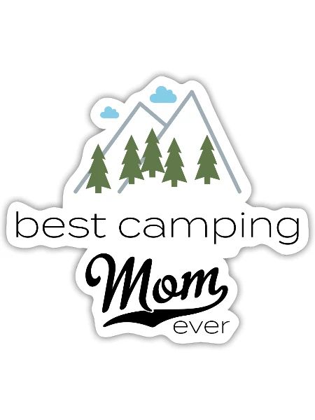 Camper - Sticker Größe S (10 x 10 cm) - Mattweiß - Vorne