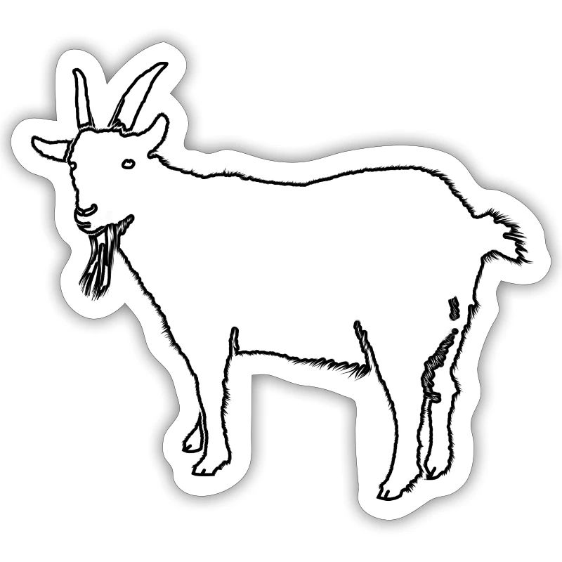 Goat outline