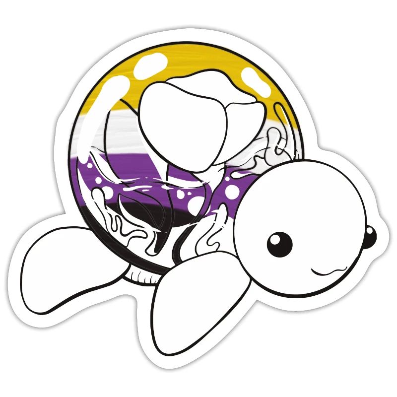 Non binary turtle
