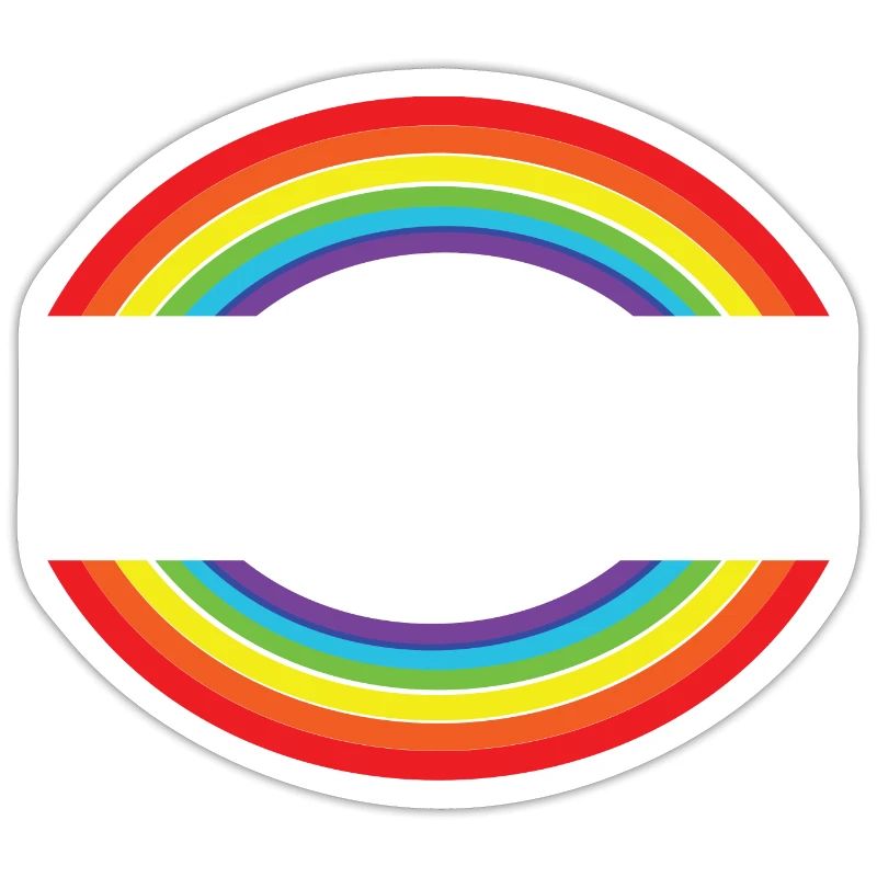 Rainbow customizable first name mood gift