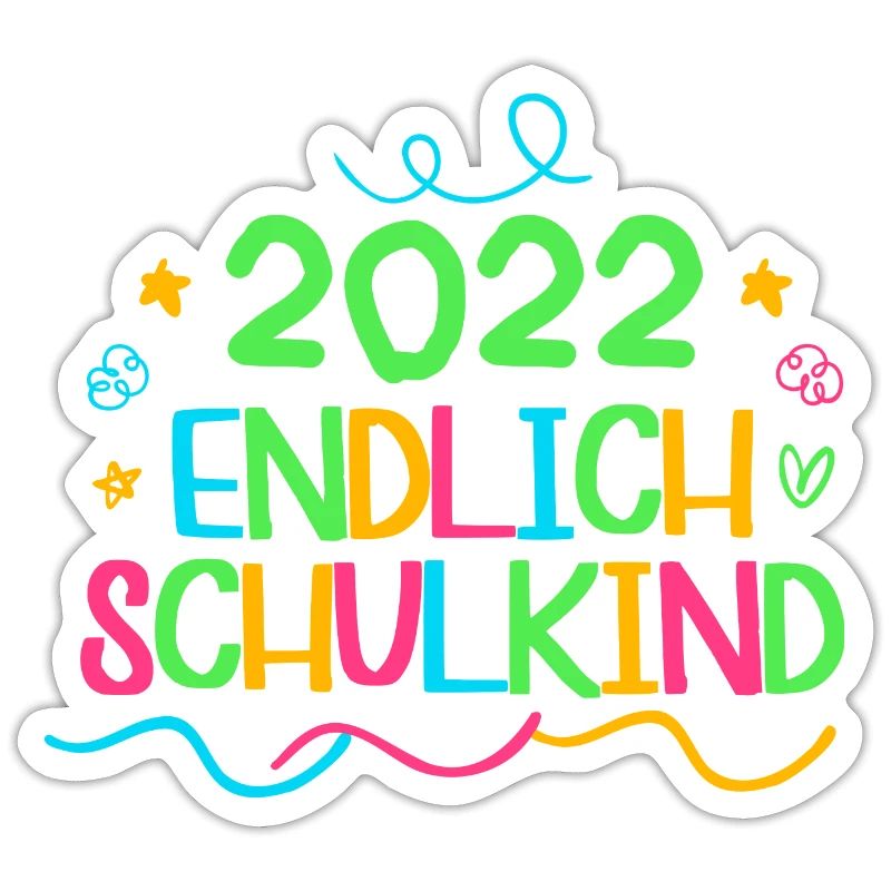 2022 endlich schulkind, Einschulung Erstklässler