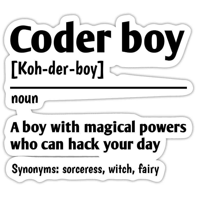 Coder Boy Definition Noun Software Developer Progr